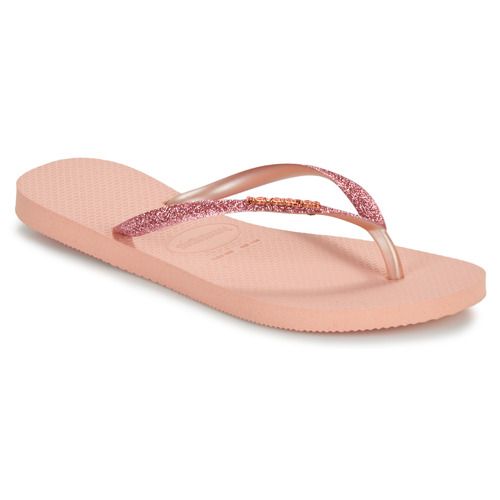 Infradito Havaianas SLIM GLITTER II Rosa per Donna, eleganti e brillanti, perfette per l'estate. Realizzate in gomma di alta qualità, offrono comfort e stile. Ideali per la spiaggia, il tempo libero o la piscina, queste infradito sono un must-have per ogni donna alla moda. Aggiungi un tocco di glamour al tuo look estivo con le Havaianas SLIM GLITTER II Rosa.