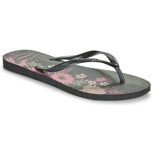 Infradito Havaianas SLIM ORGANIC Nero per donna, moda estiva, comfort e stile, ideale per il tempo libero, eleganti e leggere, perfette per la spiaggia o la piscina. Scarpe da donna di alta qualità, tendenza 2024.