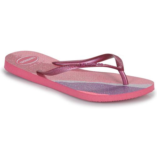 Infradito Havaianas SLIM PALETTE GLOW Rosa per donna, moda estiva, comfort, eleganza, spiaggia e tempo libero. Design trendy e colore vivace per un tocco di stile in ogni occasione. Perfette per abbinamenti casual e look freschi. Acquista ora!