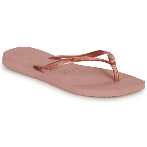 Infradito Havaianas SLIM SQUARE Rosa per donna, eleganti e comfortevoli, ideali per l'estate. Design trendy e versatile, perfette per spiaggia o passeggiate. Acquista ora e aggiungi un tocco di stile al tuo guardaroba estivo!