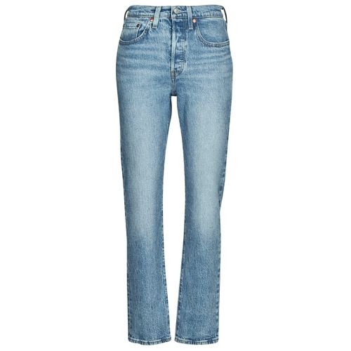 Jeans Levi's 501® per donne in blu, stile classico e alla moda, perfetti per ogni occasione. Questi jeans offrono una vestibilità ideale e un'ottima qualità, rendendoli un must-have nel guardaroba femminile. Scegli i Levi's 501® per un look versatile e sempre di tendenza.