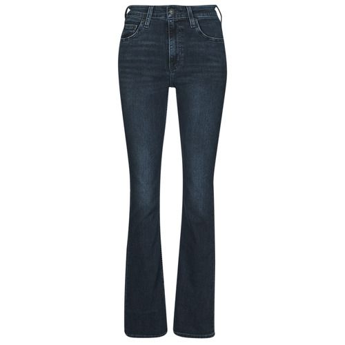 Jeans Bootcut Donna Levis 725 HIGH RISE SLIT BOOTCUT Blu, caratterizzati da un'elegante vita alta e aperture laterali per un tocco contemporaneo. Questi jeans offrono comfort e stile, perfetti per ogni occasione. Scegli la qualità e il design senza tempo di Levis per un look impeccabile.