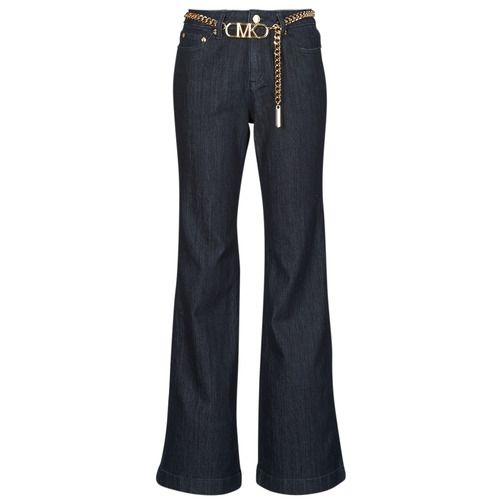 Jeans Flare Donna MICHAEL Michael Kors con cintura a catena, modello DNM in blu. Moda femminile di alta qualità, perfetti per ogni occasione. Scopri lo stile unico dei jeans flare che esaltano la tua silhouette. Acquista ora e aggiungi un tocco di eleganza al tuo guardaroba.