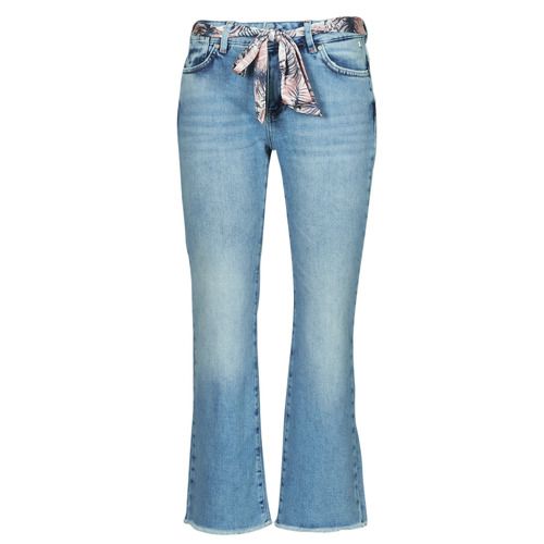 Jeans Flare Donna Freeman T.Porter NORMA SDM in blu, caratterizzati da un design trendy e una vestibilità comoda. Ideali per ogni occasione, questi jeans offrono stile e comfort. Perfetti per un look casual-chic, sono un must-have nel guardaroba femminile. Disponibili in diverse taglie, assicurano una silhouette slanciata e alla moda.
