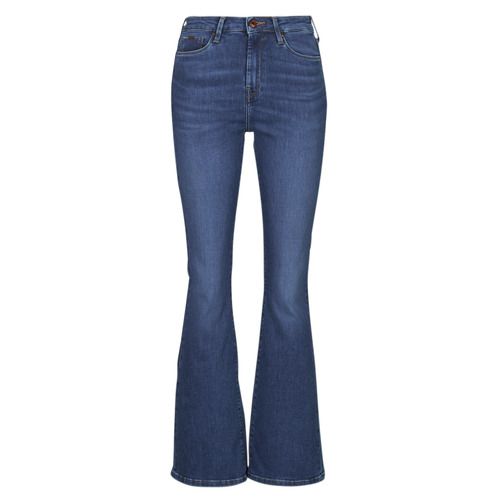 Jeans Flare Donna Pepe Jeans SKINNY FIT FLARE UHW Blu, pantaloni alla moda con vestibilità skinny e svasata, ideali per un look trendy e casual. Perfetti per ogni occasione, realizzati con materiali di alta qualità per garantire massimo comfort e stile. Acquista ora i tuoi jeans Pepe Jeans e completa il tuo guardaroba con un capo versatile e chic.