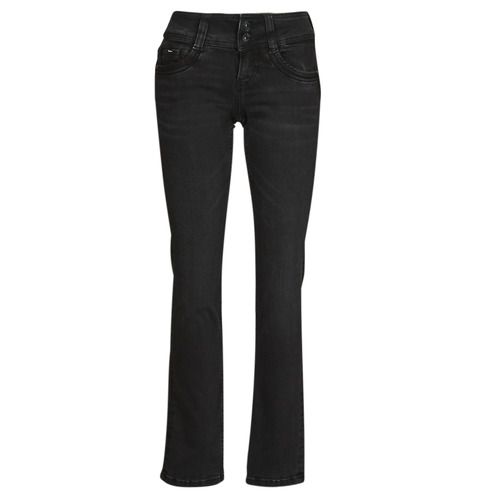Jeans Donna Pepe Jeans GEN Nero - Pantaloni eleganti, comodi e trendy, perfetti per ogni occasione. Realizzati in tessuto di alta qualità, questi jeans nero offrono un fit alla moda e versatilità per il tuo guardaroba. Disponibili in varie taglie, ideali per outfit casual o eleganti. Acquista ora per un look sofisticato e moderno!