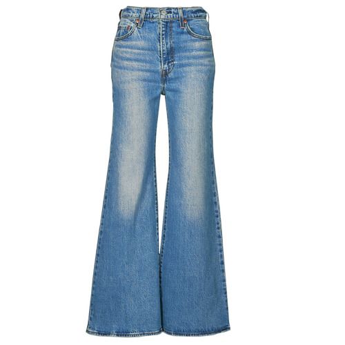 Jeans Donna Levis RIBCAGE BELLS Blu, design moderno con vita alta, denim di alta qualità, look elegante e alla moda, perfetti per ogni occasione. Ideali per abbinare a t-shirt o camicie, offrono comfort e stile. Scopri il tuo nuovo must-have nel guardaroba!