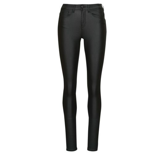 Jeans Slim Donna Only ONLANNE K MID WAIST COATED PNT Nero, eleganti e alla moda, con vita alta e finitura lucida, ideali per un look trendy e versatile. Perfetti per ogni occasione, questi jeans si abbinano facilmente a qualsiasi outfit. Acquista ora per un look contemporaneo e raffinato!