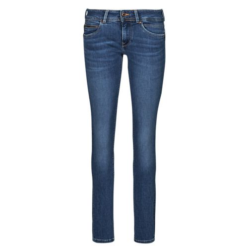 Jeans Slim Donna Pepe Jeans SLIM JEANS LW Blu, eleganti e aderenti, perfetti per un look casual. Scopri il comfort e lo stile abbinate a un denim di alta qualità. Ideali per ogni occasione, questi jeans valorizzano la figura femminile.