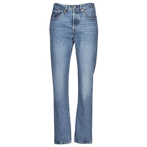 "Jeans boyfriend Donna Levi's 501® CROP Blu, moda casual, vestibilità comoda, jeans di alta qualità per un look trendy e versatile. Perfetti per ogni occasione, questi jeans Levi's sono un must-have nel tuo guardaroba."