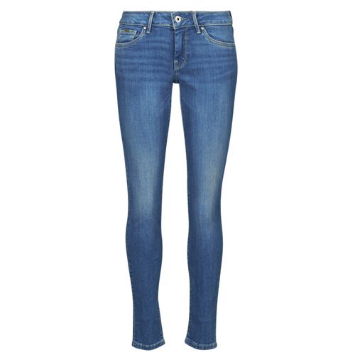 Jeans skynny Donna Pepe Jeans SKINNY JEANS LW Blu, modello elegante e attillato, ideale per un look casual e moderno. Perfetti per ogni occasione, questi jeans blu offrono comfort e stile unico. Disponibili in diverse taglie per adattarsi a tutte le silhouette.