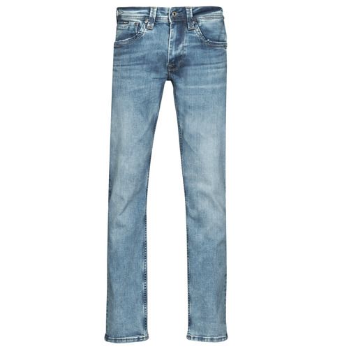 Jeans uomo Pepe Jeans CASH in blu, realizzati con un design contemporaneo e una vestibilità comoda. Questo modello versatile è ideale per ogni occasione, perfetto da abbinare a t-shirt o camicie. Scopri il comfort e lo stile dei Pepe Jeans CASH, il tuo alleato per un look casual e alla moda. Acquista ora i migliori jeans Pepe Jeans per uomo.