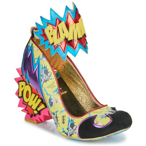 Décolleté multicolore Irregular Choice KABOOM per donna, caratterizzate da un design unico e audace, perfette per aggiungere un tocco di stile e originalità a ogni outfit. Scarpe eleganti e versatili, ideali per eventi speciali o per un look quotidiano originale. Fatto per chi ama distinguersi con calzature di tendenza.