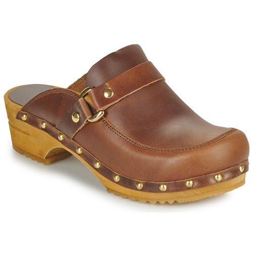 Zoccoli donna Sanita LILLEN OPEN marrone, eleganti e comodi, ideali per il lavoro e il tempo libero. Design contemporaneo con suola antiscivolo e supporto per il piede. Perfetti per professionisti del settore sanitario e benessere. Aggiungi un tocco di stile al tuo guardaroba con i zoccoli Sanita.