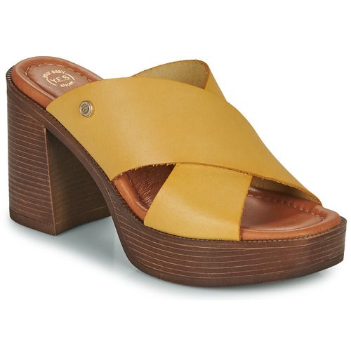 Ciabatta Donna Betty London MARGOT in Giallo, caratterizzata da un design elegante e confortevole, perfetta per la stagione estiva. Realizzata con materiali di alta qualità, offre stile e versatilità per ogni outfit. Ideale per un look casual e alla moda. Acquista ora la tua ciabatta Betty London MARGOT Giallo e completa il tuo guardaroba!