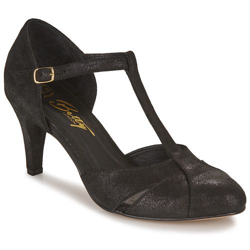 Décolleté Donna Betty London MASETTE in Nero, elegante e alla moda, con tacco slanciato. Design raffinato, perfetto per occasioni formali e quotidiane. Comfort e stile per ogni outfit.
