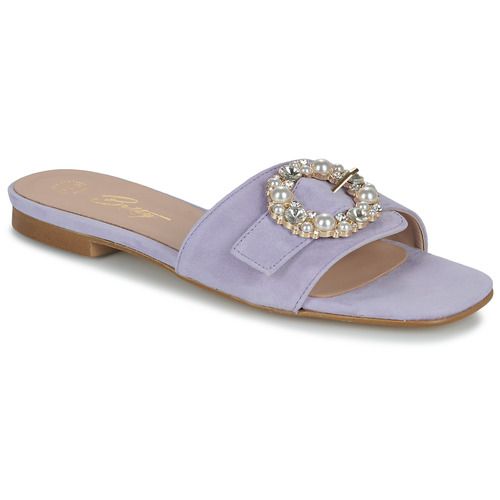 Ciabatta da donna Betty London MELODIE in colore viola, elegante e funzionale. Perfetta per il tempo libero, presenta un design alla moda e un comfort ottimale. Ideale per completare qualsiasi outfit estivo con stile. Disponibile in diverse taglie, questa ciabatta è un must-have per le fashioniste.