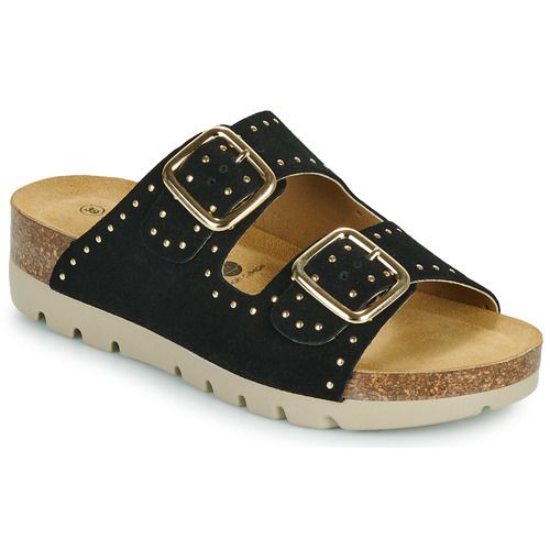 Ciabatta da donna Plakton MENPHIS Nero, elegante e confortabile, realizzata in materiali di alta qualità. Perfetta per un look casual e alla moda, ideale per l'estate. Design trendy e suola resistente. Acquista ora la tua ciabatta Plakton MENPHIS e completa il tuo outfit!