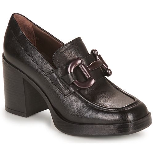 Mjus MICEALA MOC Nero - Eleganti mocassini da donna in pelle nera, ideali per completare outfit chic e casual. Comfort e stile uniti in un design moderno e sofisticato. Perfetti per ogni occasione, dal lavoro al tempo libero.