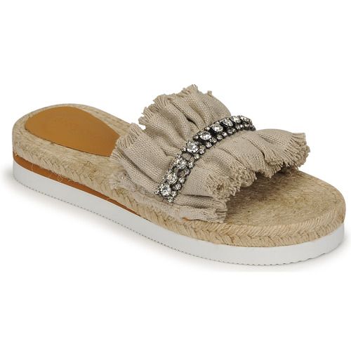 Ciabatta Donna See by Chloé MOLLIE Beige in morbido materiale con design elegante e moderno, ideale per completare ogni outfit estivo. Comfort e stile si uniscono in questa calzatura versatile, perfetta per occasioni informali e momenti di relax. Acquista ora la ciabatta MOLLIE Beige per un tocco di classe nel tuo guardaroba!