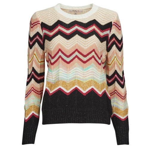Maglione Donna Derhy JENIFER PULL Beige, elegante e comodo, realizzato in morbido tessuto. Ideale per outfit casual e alla moda, perfetto per la stagione. Scopri il massimo del comfort e dello stile con il maglione JENIFER PULL di Derhy.