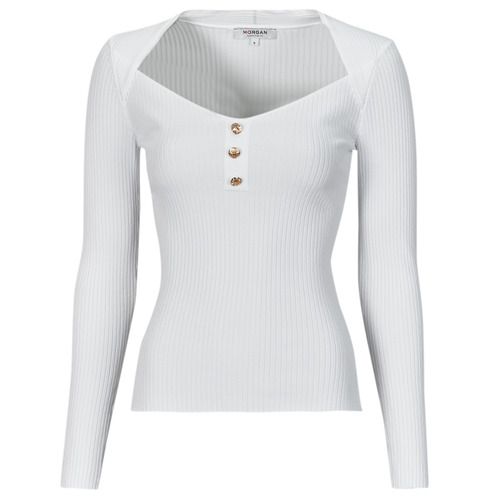 Maglione Donna Morgan MDELF Beige, elegante e versatile, perfetto per ogni occasione. Realizzato in morbido materiale, offre comfort e stile. Ideale per la stagione autunnale e invernale, può essere abbinato a jeans o gonne. Aggiungi un tocco di classe al tuo guardaroba con il maglione Morgan MDELF Beige.