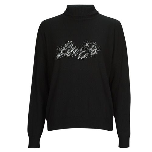 Maglione donna Liu Jo MF3432 nero, elegante e trendy, realizzato in morbido materiale, ideale per outfit invernali. Perfetto per occasioni casual e formali, offre comfort e stile. Acquista ora il tuo maglione Liu Jo per un look sofisticato.