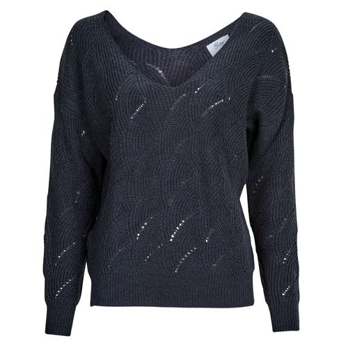 Maglione Donna Betty London POUMETTE Marine: elegante maglione in tonalità blu, ideale per look casual e chic. Perfetto per la stagione autunno/inverno, realizzato in morbido tessuto per il massimo comfort. Disponibile in diverse taglie. Aggiungi stile al tuo guardaroba con il maglione POUMETTE di Betty London.