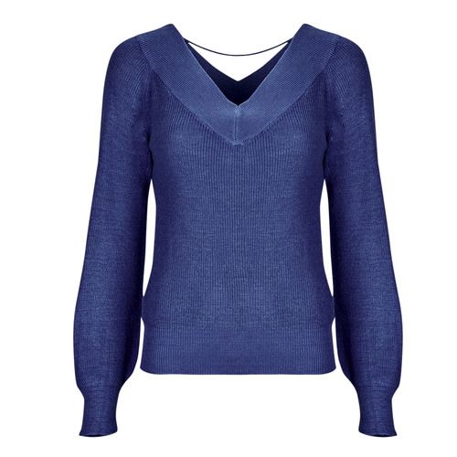 Maglione Donna Vero Moda VMNEWLEXSUN LS DOUBLE V-NCK Blu, elegante e alla moda. Realizzato in morbido tessuto, questo maglione presenta un design a collo a V doppio che offre comfort e stile. Perfetto per ogni occasione, ideale da abbinare a jeans o pantaloni eleganti. Disponibile in blu, aggiungi un tocco di classe al tuo guardaroba con questo must-have autunnale/invernale.