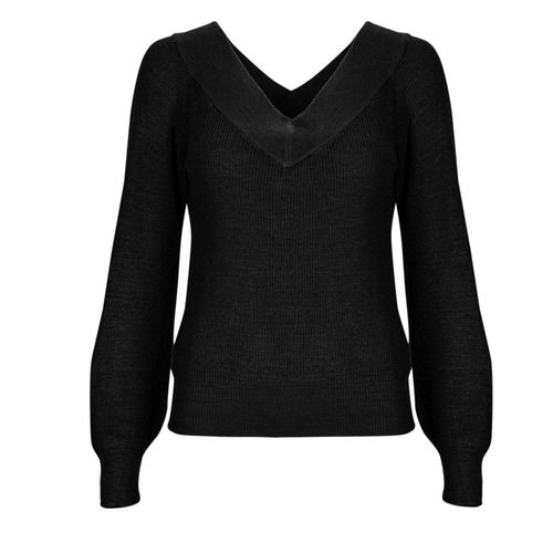 Maglione Donna Vero Moda VMNEWLEXSUN LS DOUBLE V-NCK Nero, elegante e versatile, realizzato in morbido tessuto. Perfetto per outfit casual e chic, ideale per le stagioni più fresche. Acquista adesso per un look sofisticato e alla moda.