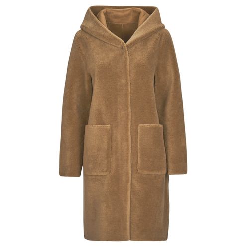 Cappotto Donna Oakwood ANGELIQUE Marrone in tessuto elegante. Design raffinato con dettagli moderni, ideale per look sofisticati e versatili. Perfetto per la stagione autunnale/invernale, offre calore e stile. Acquista ora per aggiungere un tocco di classe al tuo guardaroba.