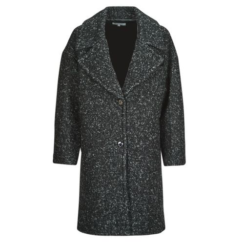 Cappotto Donna Morgan GWIN Grigio: elegante mantella grigia in tessuto morbido, perfetta per l'autunno e l'inverno. Stile moderno e versatile, ideale per completare look casual o chic. Acquista ora il cappotto GWIN per un tocco di classe nel tuo guardaroba.