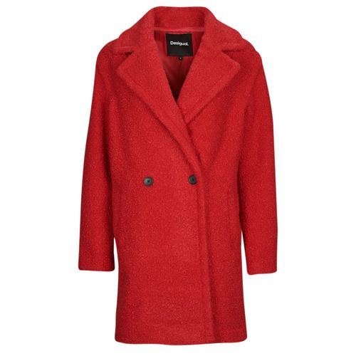 Cappotto donna Desigual LONDON in rosso, elegante e alla moda, ideale per ogni occasione. Realizzato con materiali di alta qualità, questo mantello offre comfort e stile. Perfetto per il guardaroba femminile, aggiunge un tocco di colore e originalità ai tuoi outfit. Scopri la versatilità del cappotto Desigual LONDON, un must-have per la stagione!