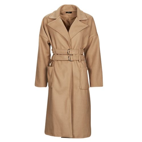 "Cappotto Donna Betty London MAUVINA in Marrone, elegante mantella perfetta per ogni stagione. Design moderno e versatile, ideale per completare il tuo look. Scopri il comfort e lo stile unico di questo must-have per il tuo guardaroba."