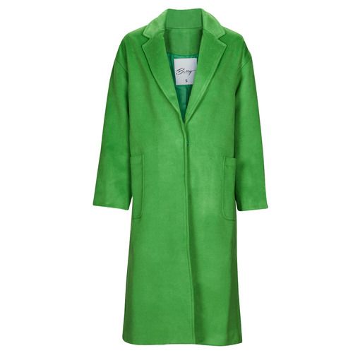 Mantella Betty London MELINDA Verde Cappotto Donna, elegante e versatile, ideale per ogni occasione. Realizzata in tessuto di alta qualità, offre comfort e stile. Perfetta per le stagioni di transizione, questo cappotto verde si abbina facilmente a vari outfit. Acquista ora per un look sofisticato e alla moda!