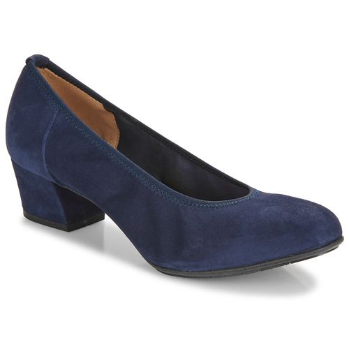Décolleté Donna Otess Marine in pelle blu con tacco elegante, ideale per occasioni formali e abbigliamento casual. Design raffinato e comfort ottimale, perfetto per ogni stagione. Acquista le scarpe Otess Zoï Marine per un look sofisticato e alla moda.