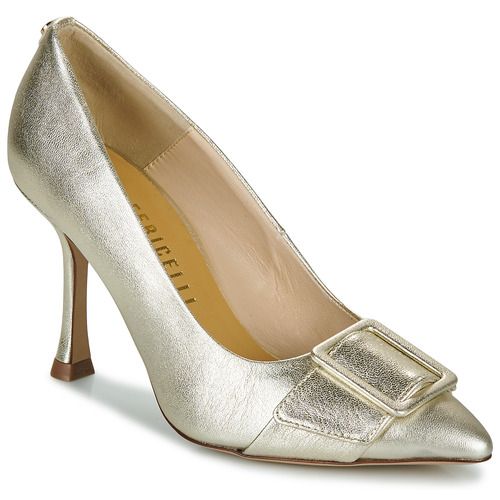 Décolleté Donna Fericelli NOLANA Oro, eleganti scarpe con tacco alto, perfette per occasioni speciali. Design sofisticato e materiale di alta qualità, ideali per un look chic. Comfort e stile si uniscono in questo modello versatile per ogni outfit.