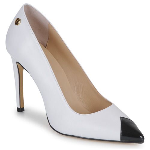 Décolleté Donna Fericelli New 14 Bianco, eleganti scarpe da donna in pelle bianca con tacco, ideali per occasioni speciali e look sofisticati. Comfort e stile uniti in un unico prodotto, perfetti per completare il tuo outfit primaverile ed estivo. Disponibili in diverse taglie per una vestibilità ottimale. Acquista ora il tuo paio di décolleté Fericelli per un tocco di classe nel tuo guardaroba.