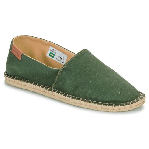 Espadrillas donna Havaianas ORIGINE IV in verde, caratterizzate da un design moderno e versatile, perfette per l'estate. Soletta comoda e materiale di alta qualità per un comfort duraturo. Ideali per completare look casual e rilassati. Acquista ora le tue espadrillas Havaianas e aggiungi un tocco di stile al tuo guardaroba!