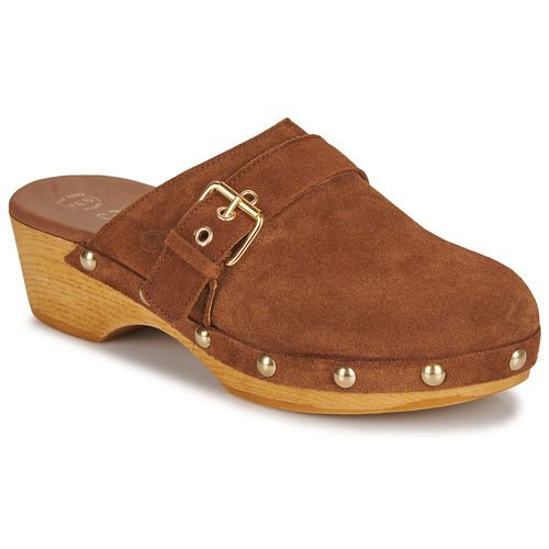 Zoccoli Donna Betty London PAQUITA Marrone, eleganti e comodi, ideali per ogni occasione. Realizzati in materiali di alta qualità, questi zoccoli uniscono stile e praticità, perfetti per completare il tuo look quotidiano. Scopri il comfort senza compromessi con i zoccoli PAQUITA, un must-have per la tua collezione di calzature.