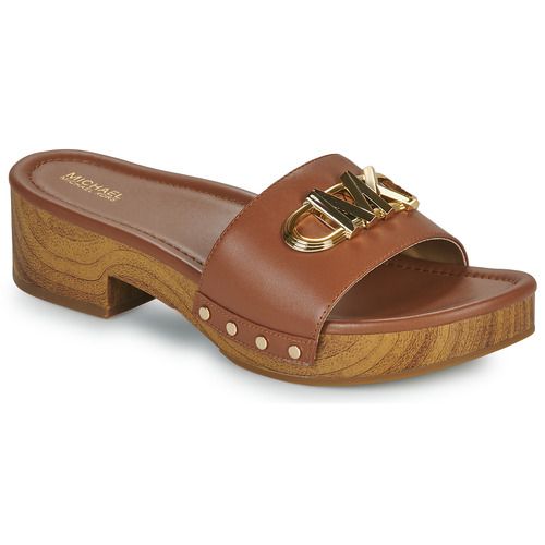 Ciabatta Donna MICHAEL Michael Kors PARKER SLIDE in Marrone, elegante e versatile, perfetta per ogni occasione. Design alla moda con materiali di alta qualità, ideale per l'uso quotidiano. Acquista ora per aggiungere un tocco di stile al tuo guardaroba.