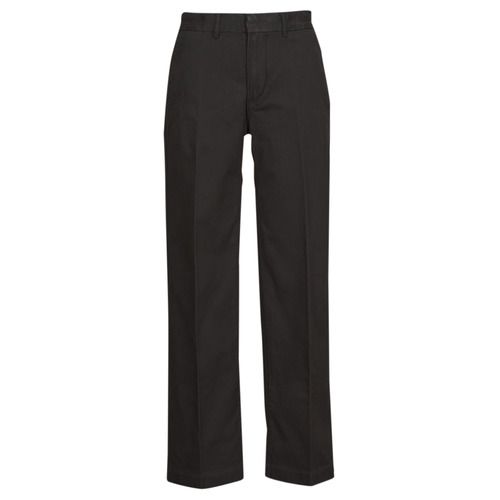 "Pantalone BAGGY TROUSER Nero Levis per donna, realizzati in tessuto di alta qualità con cinque tasche. Design alla moda e comodo, perfetto per ogni occasione. Scopri il tuo nuovo must-have autunnale!"