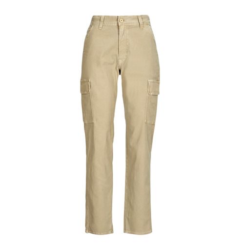 Pantalone Cargo Donna Le Temps des Cerises CASTELLAS Beige: elegante e versatile, perfetto per un look casual-chic. Realizzato in morbido tessuto, offre comfort e stile. Ideale per ogni stagione, si abbina facilmente a top e scarpe alla moda. Scopri la qualità di Le Temps des Cerises e aggiungi un tocco trendy al tuo guardaroba con questi pantaloni cargo dalla linea moderna.