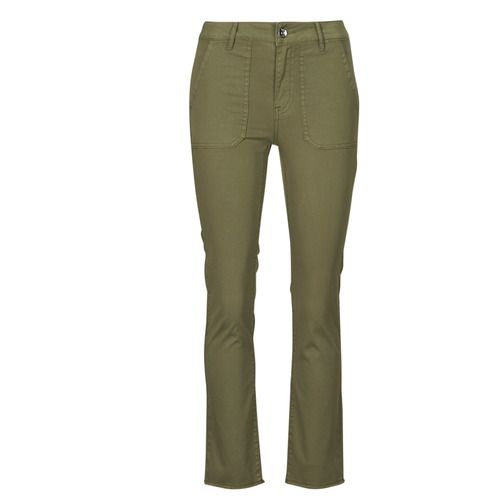 Pantalone Les Petites Bombes INDIANA Kaki, pantaloni 5 tasche donna, stile moderno e versatile, perfetti per outfit casual e alla moda. Scopri il comfort e l'eleganza di questi pantaloni dal design unico, ideali per ogni occasione.