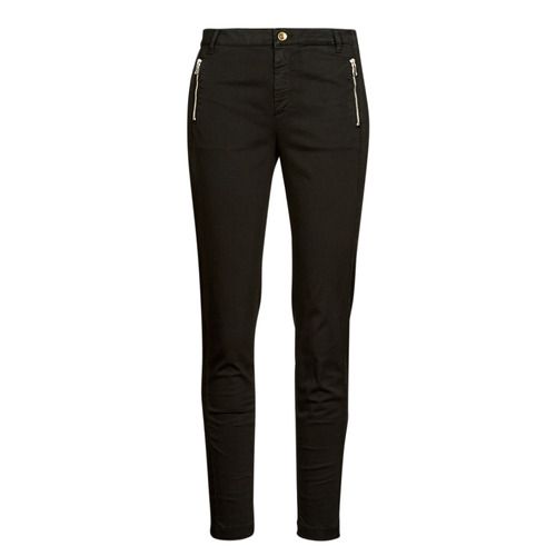 Pantalone Liu Jo MF3274 Nero per donna, eleganti pantaloni 5 tasche, perfetti per ogni occasione. Design moderno e versatile, ideale per outfit casual e formali. Acquista ora i tuoi pantaloni Liu Jo per un look alla moda.