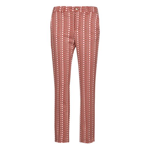 Pantalone Liu Jo PANT CHINO Rosso, pantaloni 5 tasche donna, moda primavera estate, stile casual elegante, disponibile in diverse taglie, perfetto per ogni occasione.