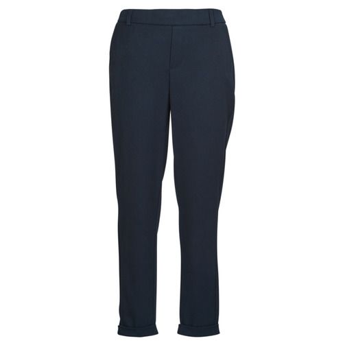 Pantalone Vero Moda VMMAYA MW LOOSE SOLID PANT NOOS Marine per donna, modello a cinque tasche, ideale per uno stile casual e versatile. Realizzati in tessuto morbido e confortevole, questi pantaloni offrono un fit ampio e alla moda, perfetti per ogni occasione. Aggiungi un tocco di eleganza al tuo guardaroba con questi pantaloni essenziali.