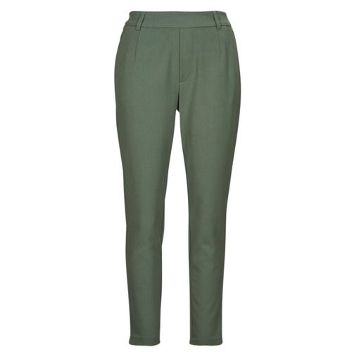 Pantaloni morbidi VIVARONE HW SLIM PANT Verde per donna, design alla zuava, ideale per look casual e eleganti. Comfort e stile uniti in un'unica selezione di moda. Acquista ora i tuoi pantaloni alla moda!