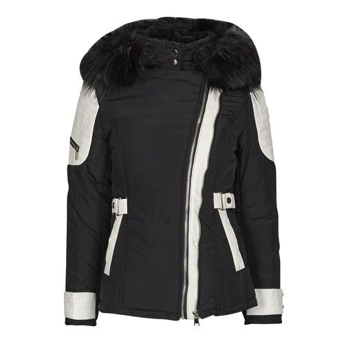 "Piumino Donna Moony Mood LYVIE Nero, elegante giacca invernale con imbottitura calda, design moderno e pratico, perfetto per la stagione fredda. Acquista online il tuo piumino trendy e di alta qualità per un look sofisticato e alla moda."