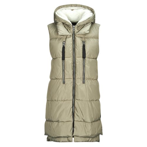 "Piumino Donna Only ONLNEWNORA PUFFER WAISTCOAT CC OTW Beige, elegante gilet imbottito perfetto per la stagione autunnale. Design moderno e versatile, ideale per abbinare a qualsiasi outfit. Scopri il comfort e lo stile del nostro piumino, un must-have per il tuo guardaroba."